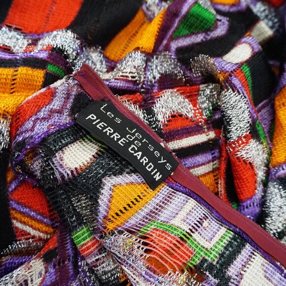 Vintage Pierre Cardin maxi multi psychadelic dress - Picture 6 of 8